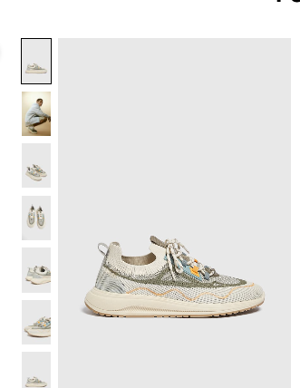 KNIT FABRIC TRAINERS